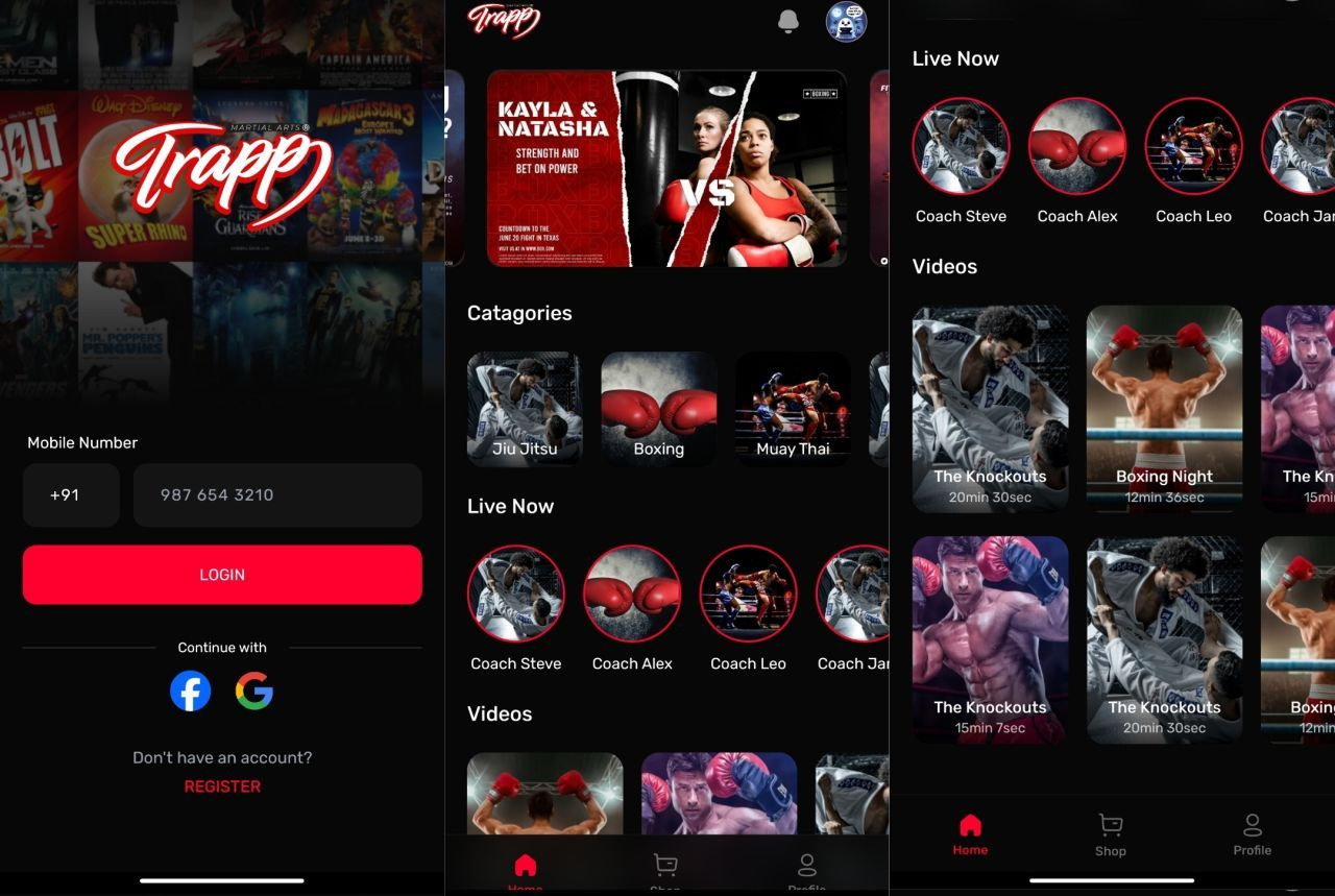 Trapp App Screenshot